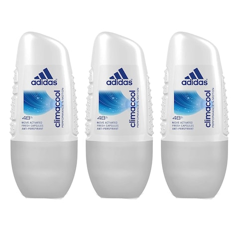 Adidas Roll On For Women Climacool 50ML 2+1 Free