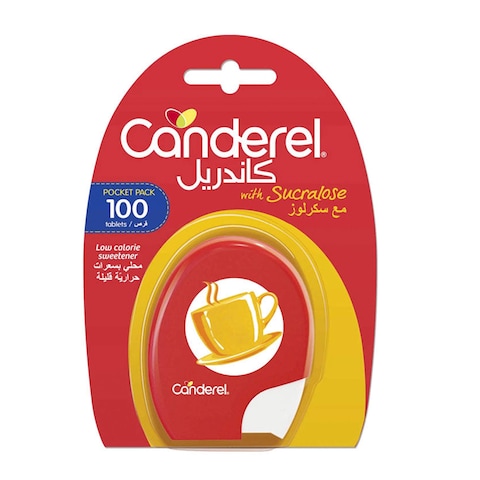 Canderel Low Calorise Sweetener Tablets With Sucralose - 100 Tablet