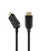 Belkin Dual-Swivel HDMI 2 Meter Cable High Speed with Ethernet Gold Connector Black