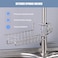 Generic-Kitchen Sponge Holder Brush Soap Organizer Faucet Storage Rack Sink Caddy Sponge Holder Shower Tray Stainless Steel Drainer Shelf