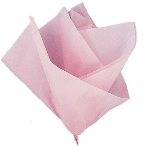 10 Pastel Pink Tissue Sheets