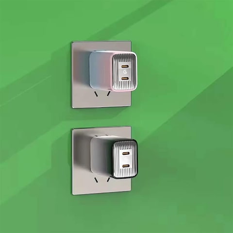 Hoguo U23 45 Watt Dual Port PD Type-C Ports Fast Charger