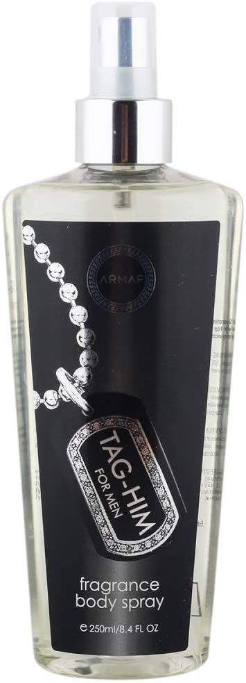Buy Armaf Tag Him Body Spray For Men - 250ml Online | Carrefour UAE