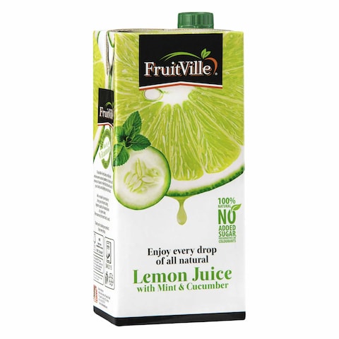 Fruitville Lemon Mint And Cucumber Juice 1L