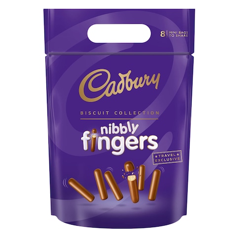 Cadbury Chocolate Nibbly Fingers Biscuits 320G