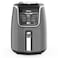 Ninja Air Fryer Max 1750W AF160 5.2 Liters Lower Fat Healthier Frying (Black/Grey)