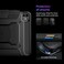 Spigen Rugged Armor Pro designed for iPad Pro 11 inch case cover (2024) M4 with Pencil Holder - Black