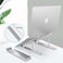 Generic 6-Level Adjustable Height Computer Laptop Stand Silver