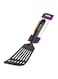 Royalford Long Slotted Spatula Black Standard