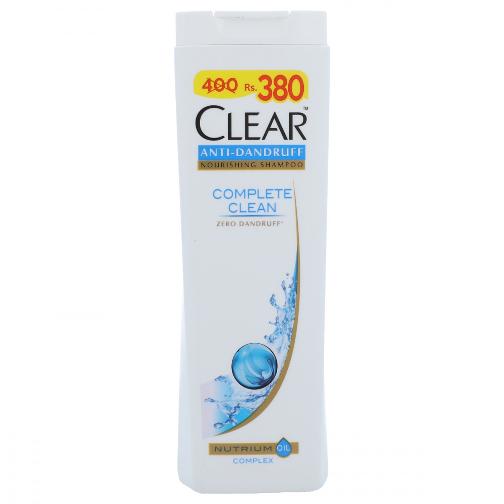 Clear Shampoo Complete Clean 380 ml