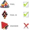 YALLA HomeGym AAA-Grade PRO Cup Standard Pool-Billiard Cue Ball with 6 Dots