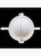 Sanbo-3-Piece Dumplings Mould Set White 33g