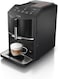 Siemens TF301G19 EQ300 Bean To Cup Fully Automatic Espresso Coffee Machine With Milk Frother, 4 Coffee Varieties, 3 Coffee Strengths, Black