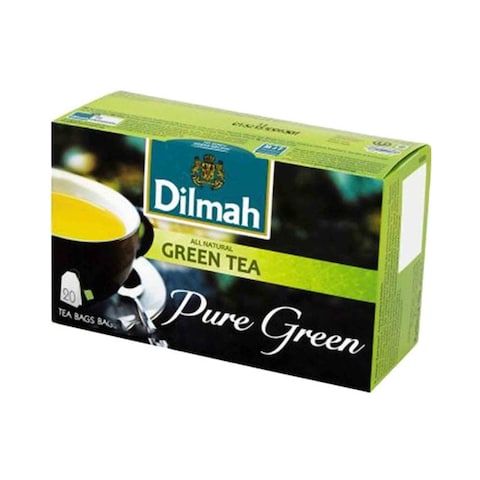 Dilmah Pure Green Tea - 20 Tea Bags