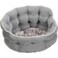 Smartykat Crown Comfort 17X 17X 9 Round Pet Bed