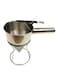 Generic Multifunctional Pancake Batter Dispenser Silver 26cm