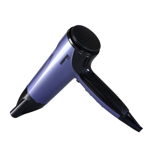 Geepas GHD86017 Compact Hair Dryer 1800W, Portable Ionic Fast Drying Blower with 3 Heat &amp; 2 Speed Settings, Cool Shot, Removable Filter, Quickly Dry &amp; Style Hair