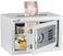 Electronic Digital Safe Box with Cash Deposit Drop-In Slot (20x31x20cm) White