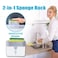 Generic - 2-in-1 Sponge Rack Soap Dispenser Soap Dispenser And Sponge Caddy