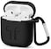 Protective Silicone Full Airpods Case With Carabiner For Apple Airpods Accessories