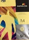 Generic Paperline A4 Size Fine Quality Yellow Printing Paper, 1 Ream- Set Of 500 Sheets- Pla4Ys-500