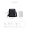 Arctic Hunter Sling Bag for Men Water Resistant Anti-Theft Crossbody Daypack Bag for Travel Office Business K00162 Black