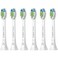 Philips Sonicare - Original Optimal White replacement heads, removes discolouration up to 2 times, RFID chip, color: white