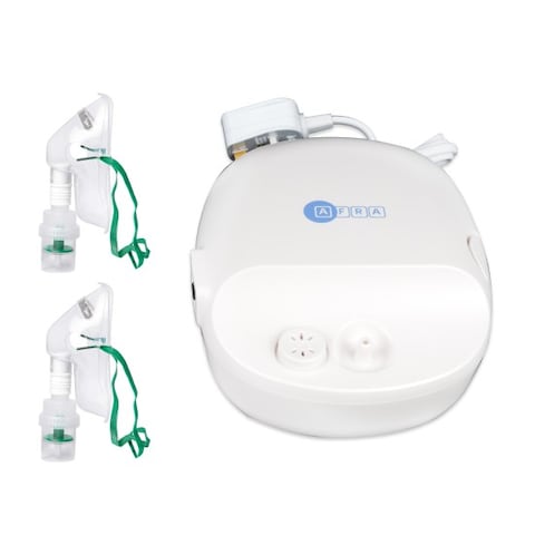 AFRA Compressor Nebulizer, White, AC, With Accessories, AF-400CN, 2 Years Warranty
