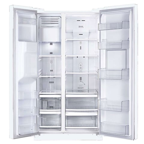 Daewoo Side by Side Refrigerator 790 Liters - White - FRS-2811EAL