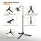 Technomounts Mobile Stand Tripod Lazy Tablet Stand  Universal Phone Stand Tablet Holder for 3.5-12.5 Inch (Black)