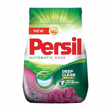 برسيل مسحوق غسيل للغسالات الاوتوماتيك برائحة الورد - 5 كجم