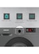 Nikai Front Load Washer, 8 Kg with 16 Programs, 1200 Rpm, Energy Saving Bldc Inverter Motor, 5 Star Rating, Steam Wash, Fully Automatic Washing Machine, NWM801FN9S, Dark Grey