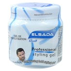 Buy Elsada Professional Long Lasting Hold Styling Hair Gel Clear 1L in UAE