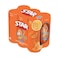 Star Fizz Orange Carbonated Soft Drinks Cans 300mlx6 Pieces