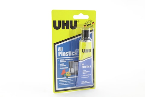 UHU UNIVERSAL PLASTIC GLUE 33ML