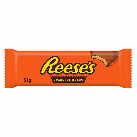 Reeses 3 Peanut Butter Cups 46g Online | Carrefour KSA