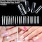 100pcs/set Acrylic Nail Art Molds Extension False Manicure Tools