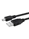 Generic - USB Charging Cable For PlayStation PS3/PS3 Slim Controller Black