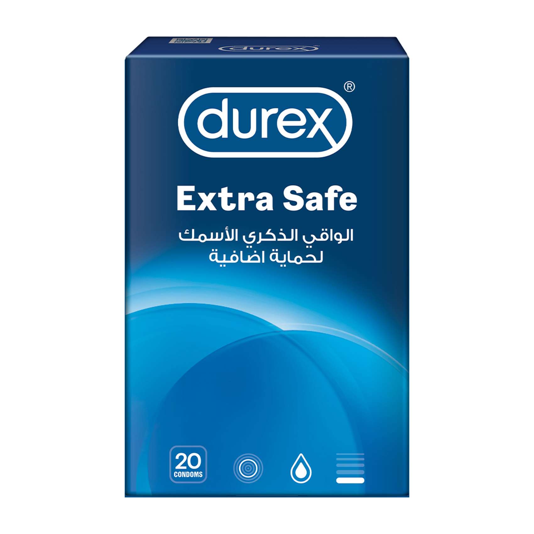 Durex Extra Safe Condom Clear 20 PCS