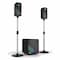 Royal R905 3.1CH Tall Boys Speaker System 210W Black