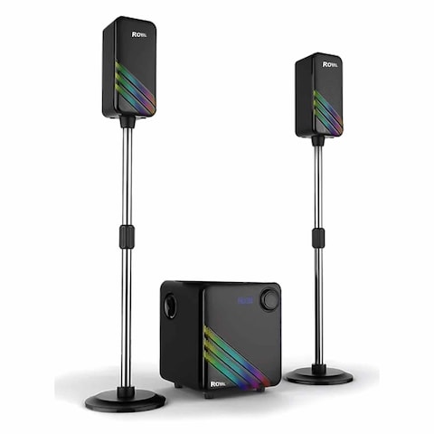 Royal R905 3.1CH Tall Boys Speaker System 210W Black