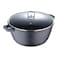 Bergner Classic Novum Casserole With Lid Grey 40cm