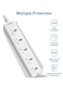 Sonashi 5 Way Extension Socket White SES-905