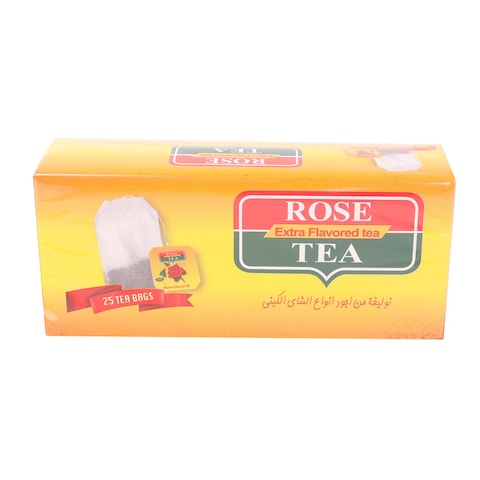 Rose Black Tea - 25 Tea Bags