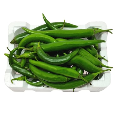 C4 Green Chilli In Foam Box Per Kg