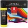 Arteza Acrylic Pouring Paint Set, 8 Rainbow Colors, 4 Oz Bottles, High-Flow Paint, No Mixing Needed, Art Supplies For Canvas, Glass, Paper, Wood, Tile, And Stones