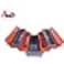 ABBASALI 5 Compartment Double Handle Metal Tool Kit Box for Tools/Tool Box for Home, Company, Workshop and Garage Orange &amp; Grey