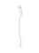 Lightning To 3.5mm Female AUX Audio Adapter For iPhone 7 White