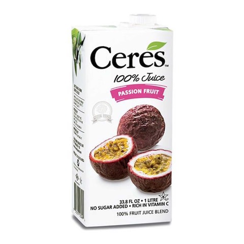 Ceres Juice Passion Fruit 100% 1L