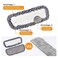 Dreamons Link Microfiber Spray Mop Replacement Heads for Wet/Dry Mops,3 pcs Washable Flat Mop Head Pads Fits Most 11&rdquo;-13&rdquo; Hook and Loop(Velcro) Floor Mop